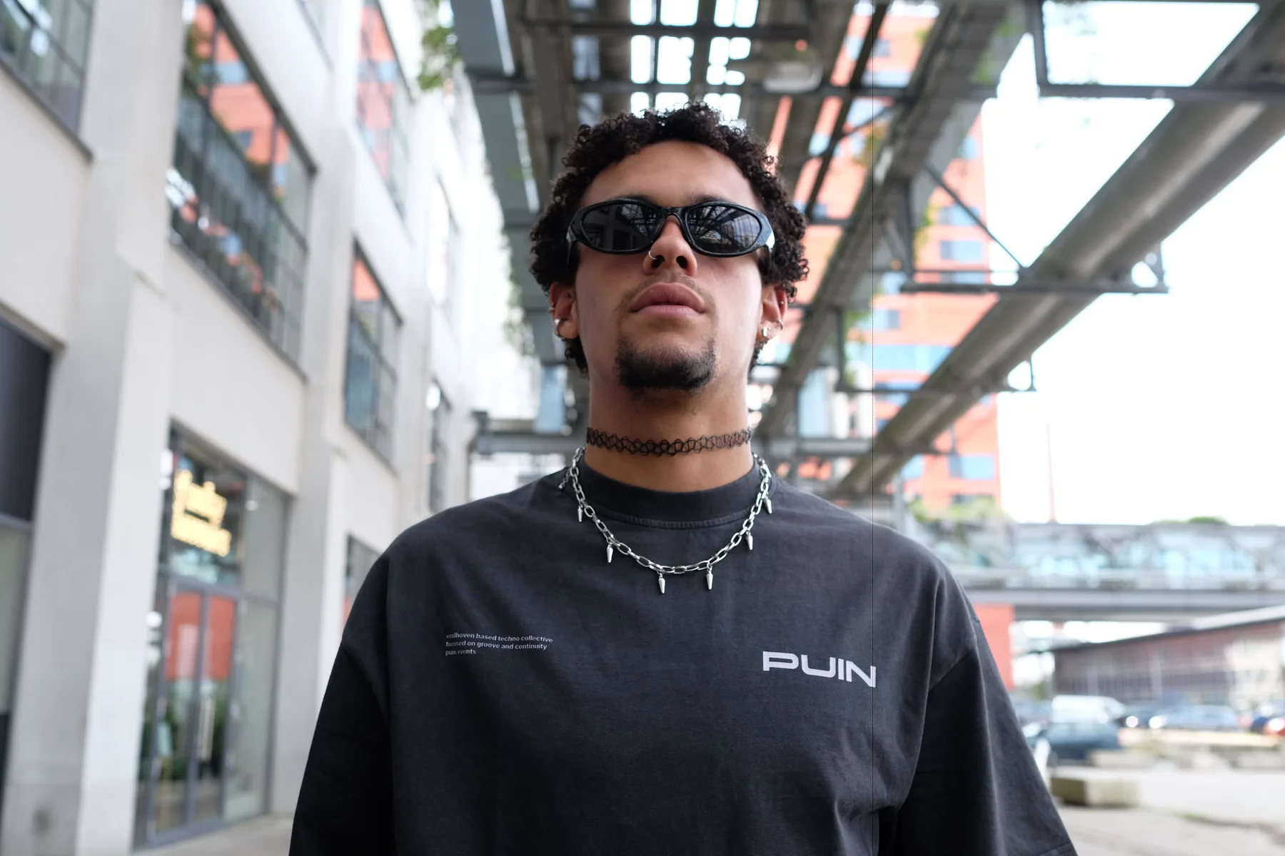 Fashion group frame from a press and streetwear session