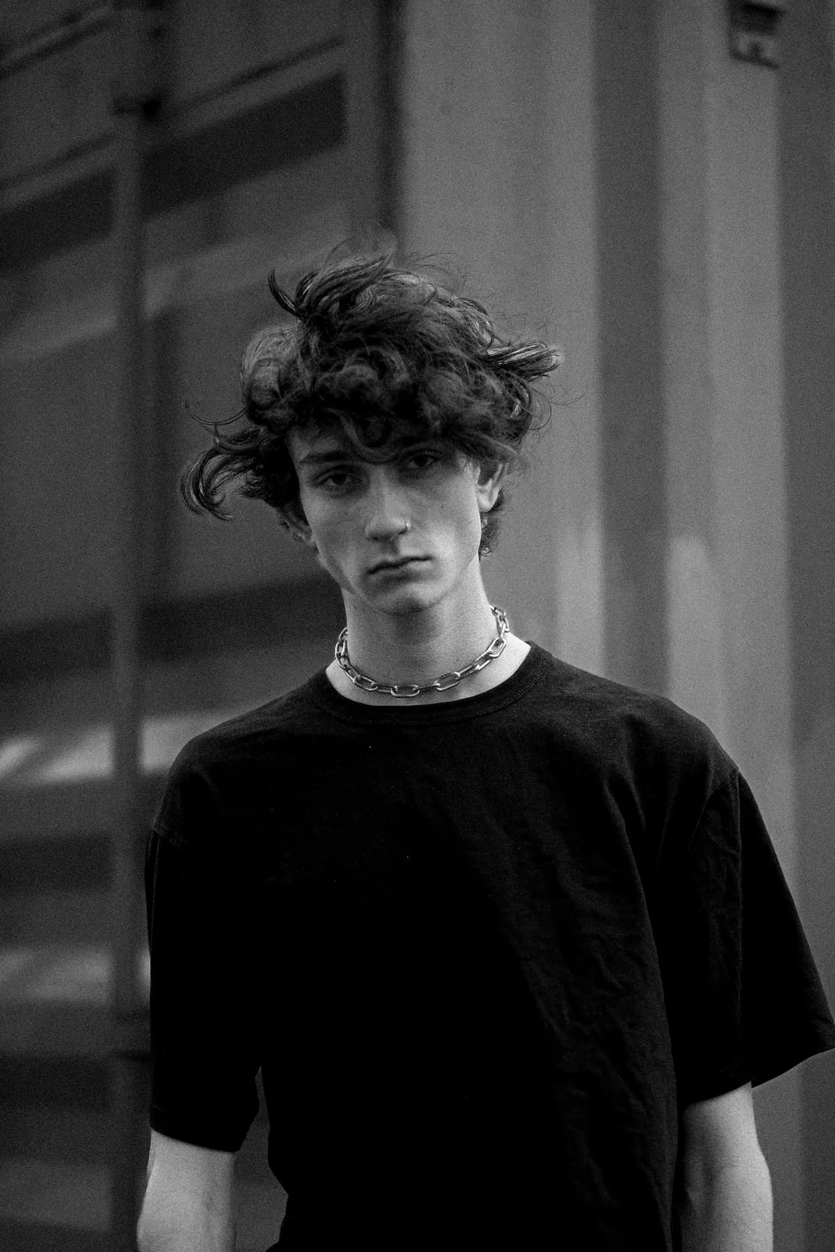 Fashion portrait from a press and streetwear session